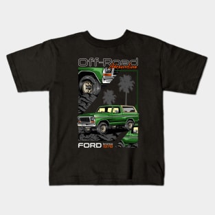 1978 Bronco 4X4 Car Kids T-Shirt